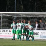 De brilstand na 90 minuten voetbal in Grou