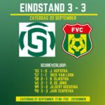 Mooie overwinning van vv Kollum op sc Twijzel